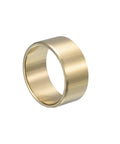Brass sleeve bearing with 1 inch bore and a quarter inch outer diameter and 1 inch length self lubricating bushing for plain shaft bearings.