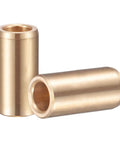 Self Lubricating Cast Brass Sleeve Bearings 8mm Bore 12mm OD 25mm Length 2 Pack Bushing For Low Friction High Temperature Environments