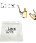Brass Locking Tire Air Chuck With Clip Adapter No Leakage Nozzle For Vehicle Inflator And Compressor Pump Connectors 8mm Fitting Tool