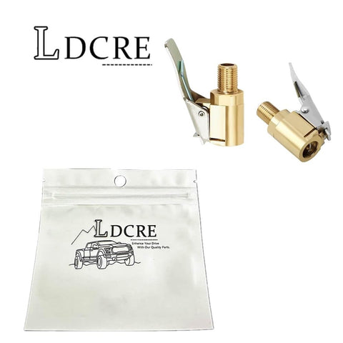 Brass Locking Tire Air Chuck With Clip Adapter No Leakage Nozzle For Vehicle Inflator And Compressor Pump Connectors 8mm Fitting Tool