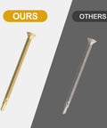 Comparison of 14 x 4 Inch Reamer Tek Torx Star Head Self Drilling Screws with T30 Head Brass and a similar alternative.