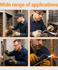 Technician using BCuP-5 15% Silver Brazing Rods for HVAC refrigeration welding, demonstrating smooth flow and leak-proof joints.