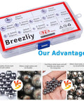 620-Pack Utility Cart 8 mm Platform Size Stainless Steel Frame box with assorted steel balls for warehouse and delivery tasks