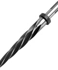 Five Eighths Inch Reamer Bit For Steel And Wood HSS Tapered Bridge Reamer Drill Bit With Half Inch Shank tool frontal view