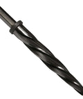 Pro Grade One Inch Bridge Reamer For Construction And Hole Alignment With Half Inch Shank DWR Series Heavy Duty Tool, side view.