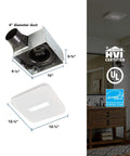 Upgrade Your Bathroom With Retrofit Exhaust Fan And Light Kit From Broan-NuTone That Replaces Your Old Fan With No Attic Access