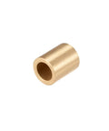 Self Lubricating Sintered Bronze Bearing Sleeve 8mm Bore 12mm Outer Diameter 15mm Length Three Pieces Ideal For Low Friction Wear Reduction