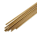 Workhorse Bare Bronze Brazing Rods Pack Low Fume Copper Alloy For Torch Welding One Half Pound Nine Pieces Diameter One Eighth Inch