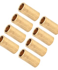 8 Piece Bronze Bushing Set Copper Plain Sleeve Bearing 8mm X 11mm X 22mm Oilless Brass Construction for Electrical Equipment