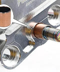 10 Pcs Sleeve Bearing 5mm Bore 7mm OD 8mm Length Oilless Wrapped Bronze Sintered Bushing installed on machinery part