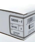 Box of Bronze Flange Bearing Set 3/4 x 7/8 x 1-1/8 x 3/4 Inch, oil impregnated corrosion resistant bearings for steel shaft, 4-pack
