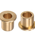 2 Pack Bronze Flange Bearing Sleeve Self Lubricating Bushing For Industrial Equipment, 13mm Bore, 19mm OD, 20mm Length