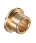 Bronze Flange Bearing Sleeve 13mm Bore 19mm Outer Diameter 15mm Flange Thickness Self Lubricating Bushing for machinery applications