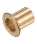 2 Pieces Flange Bearing Sleeve Bronze Self Lubricating 8mm Bore 10mm OD 15mm Length Flange Diameter 15mm Flange Thickness 1.2mm