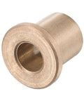 Flange Sleeve Bearings 10mm Bore 16mm OD 20mm Length 22mm Flange Diameter 3mm Flange Thickness Sintered Bronze Self-Lubricating