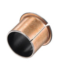 Bronze sintered flange sleeve bearing for agricultural machines, 35mm bore, 39.5mm OD, 47mm flange diameter, 2mm thickness.