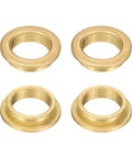 4 Pcs Flange Sleeve Bearings With 16mm Bore 20mm OD 6mm Length 25mm Flange Diameter 2mm Flange Thickness Self Lubricating Sintered Bronze Bushings