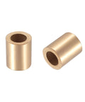 10 Pcs Sleeve Bearing Set With 10 Mm Bore 16 Mm Outer Diameter And 20 Mm Length Self Lubricating Bushings in bronze