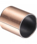 Sleeve Bearing 25mm Bore 28mm Outer Diameter 35mm Length Oilless Wrapped Bronze Sintered Composite Coated Carbon Steel Bushing