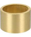50mm Bore Sintered Bronze Sleeve Bearing Self Lubricating 60mm Outer Diameter 40mm Length Low Friction Bushing front view