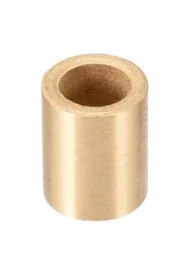 Sleeve Bearing 8mm Bore 10mm OD 15mm Length Oilless Wrapped Plain Bearings Set Of 6 Bronze Sintered Coated Carbon Steel Base
