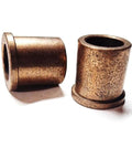 Self Lubricating Bronze Sleeve Bearing Bushing Pair For Flange Mounts SAE 841 Oil Impregnated 19 Percent Oil Made In USA