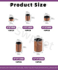 Five Size Sleeve Bearing Assortment Kit With Ten Pieces Each Size 6x8x4mm 6x8x10mm 8x10x6mm 8x10x15mm 12x14x20mm product display
