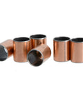 6 Pcs Sleeve Bearings 14mm Bore 16mm Outside Diameter 20mm Length Oil Free Bronze Sintered Bushing Set