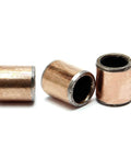 Three 10 Pcs Sleeve Bearing 5mm Bore 7mm OD 8mm Length Oilless Wrapped Bronze Sintered Bushings for machinery use