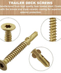 Wood To Metal Self Tapping Screws Size 10 One And Five Eighths Inch Pack Of 130 Reamer Tek Torx Star Head Self Drilling