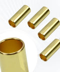 Bronze Trailer Leaf Spring Bushing K7129100, tin bronze material, shown in multiple angles, wear-resistant upgrade for smoother ride