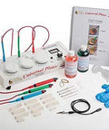 Brush Plating Kit For Stainless Steel With Gold Silver Rose Gold Nickel Plating Solutions Includes 1 Oz 24K Gold Pen Plating Solution And Comprehensive Plating System For Professional Home Use, showing complete kit with solutions, gloves, and manual.