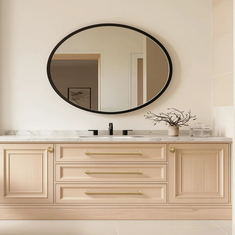Vanity with 10 Pack 15 Inch Hole Center Brushed Champagne Bronze Modern Cabinet Pulls For Kitchen Cabinets And Vanities