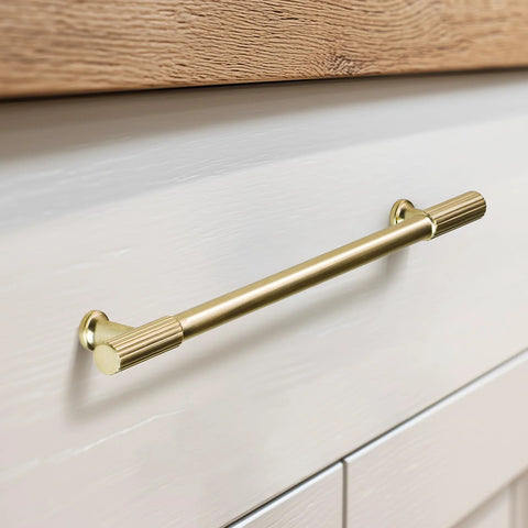 gold pulls for dresser Gold Drawer Pulls for Warm Cabinet Accents