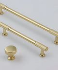 20 Pack Brushed Gold Cabinet Handles Five Inch Kitchen Cabinet Pulls Drawer Dresser Hardware Solid Zinc Alloy Fingerprint Resistant