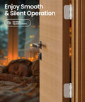 Brushed Nickel Hinges Set 30 Pack Three And A Half Inch Rounded With Five Eighth Radius For Interior And Exterior Doors