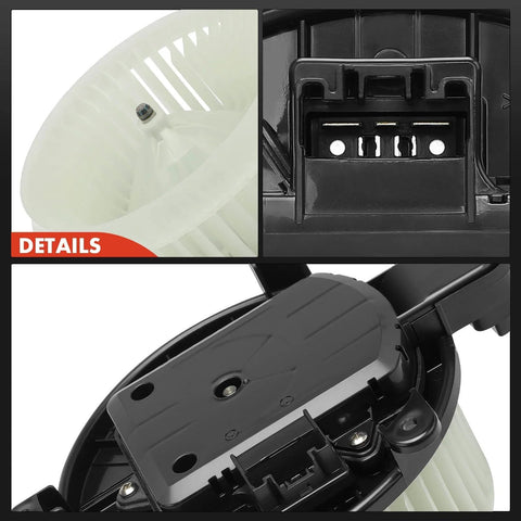 Front Side Brushless HVAC Blower Motor For Toyota Sequoia 2008 To 2022 And Sienna 2011 To 2020 details and close-up view