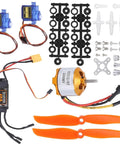 Brushless RC Airplane Motor Kit With 2212 KV2200 Motor 40A ESC XT60T Connector SG90 Servo And 6035 Propeller components
