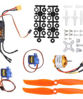 Brushless RC Airplane Motor Kit With 2212 KV2200 Motor 40A ESC XT60T Connector SG90 Servo And 6035 Propeller displayed