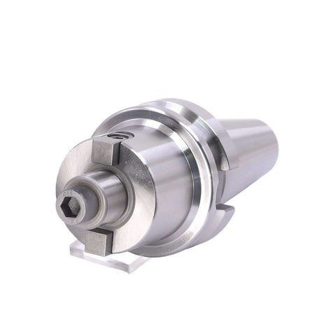 Front view of BT30 BT40 FMB Tool Holder for CNC Milling Lathe 45L 300R 400R, precision hardened alloy steel, smooth finish.