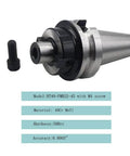 Pro Grade BT40 Toolholder And 50mm Face Mill Milling Cutter Set With BAP400R 50-22-4T Holder, 10 APMT1604PDER Inserts