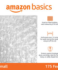 Bubble Cushioning Wrap For Fragile Items Perforated 12 Inch Roll 175 Ft Clear With Small Three Sixteenth Inch Bubbles image