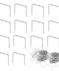 Auto Body Bumper Repair Staples Kit With 500 Pcs 0.8mm Flat Corner Stainless Steel Staples For Hot Stapler Welding Used On Car Bumpers Heavy Duty Pro Grade Staples For Welding Machines And Car Body Repair