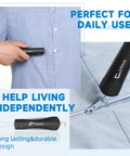 Two Pack Button Hook And Zipper Pull Helper For One Handed Dressing Aid, Easy Buttoning And Zipping, Arthritis Relief
