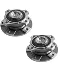 Pair Of Front Wheel Hub Bearing Assemblies Replacement For 2006 To 2010 BMW 550i V8 4.8L Kit With OE Style Fit For BMW 5 Series Durable Construction Long Lasting Durability