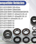 Beefed Up Front Differential Bearings Repair Kit For BMW XDrive 2006 To 2020 X1 X3 X4 X5 X6 With OE 31507533971 And Compatible With 328i 335i 528i 535i 550i Models