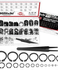 All In One No Fuss C Clip External Retaining Rings Kit With 266 Pieces In 21 Sizes M4 To M28 And Tweezers Manganese Steel Snap Ring Set