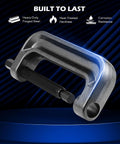 Ball Joint Press Kit With C Frame Press, heavy-duty forged steel, shown against blue background, with corrosion resistance.