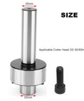 C20 Straight Shank End Mill Holder And FMB22 Arbor Adaptor For CNC Milling Machines with screw, 20mm shank, 22mm base size