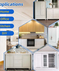 Heavy Duty Magnetic Push Latch for Cabinets and Large Doors No Handle Push to Open Touch Latch White 2 Pack - Applications